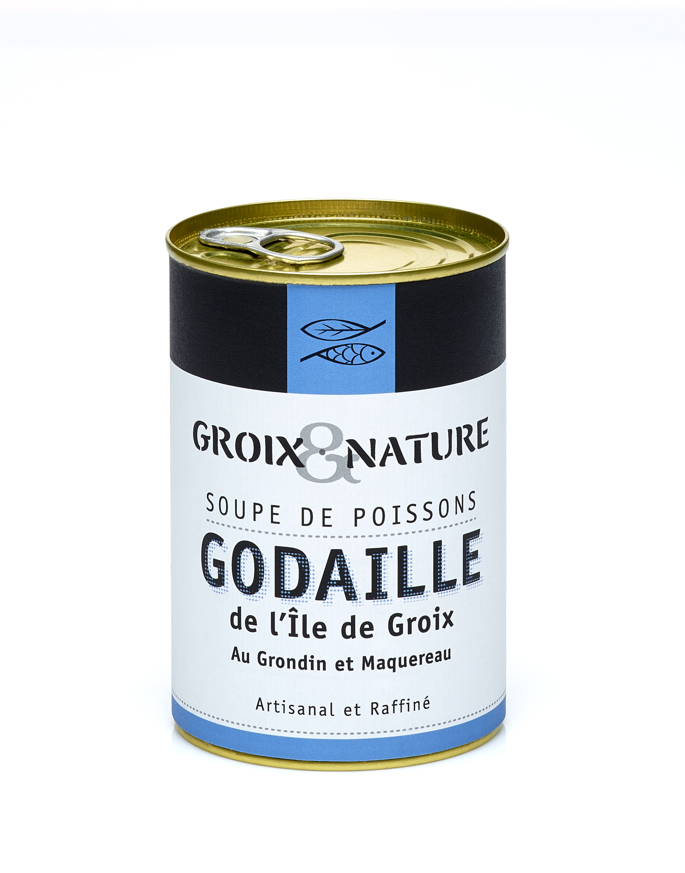 Fischsuppe in der Dose 400 g Groix & Nature Fischsuppe in der Dose 400 g Groix & Nature